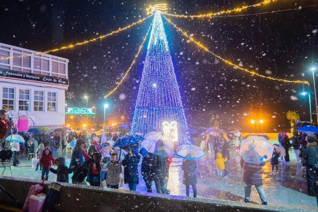 O Recuncho De Macias Daire Laxe Dış mekan fotoğraf